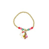 Pink Poppy Rainbows & Unicorns Beaded Bracelet