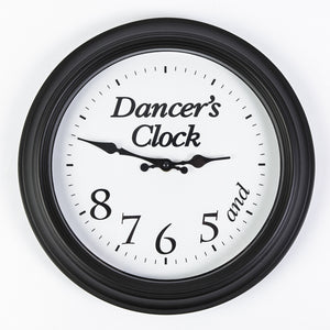 Mad Ally Ballerina Clock - Black
